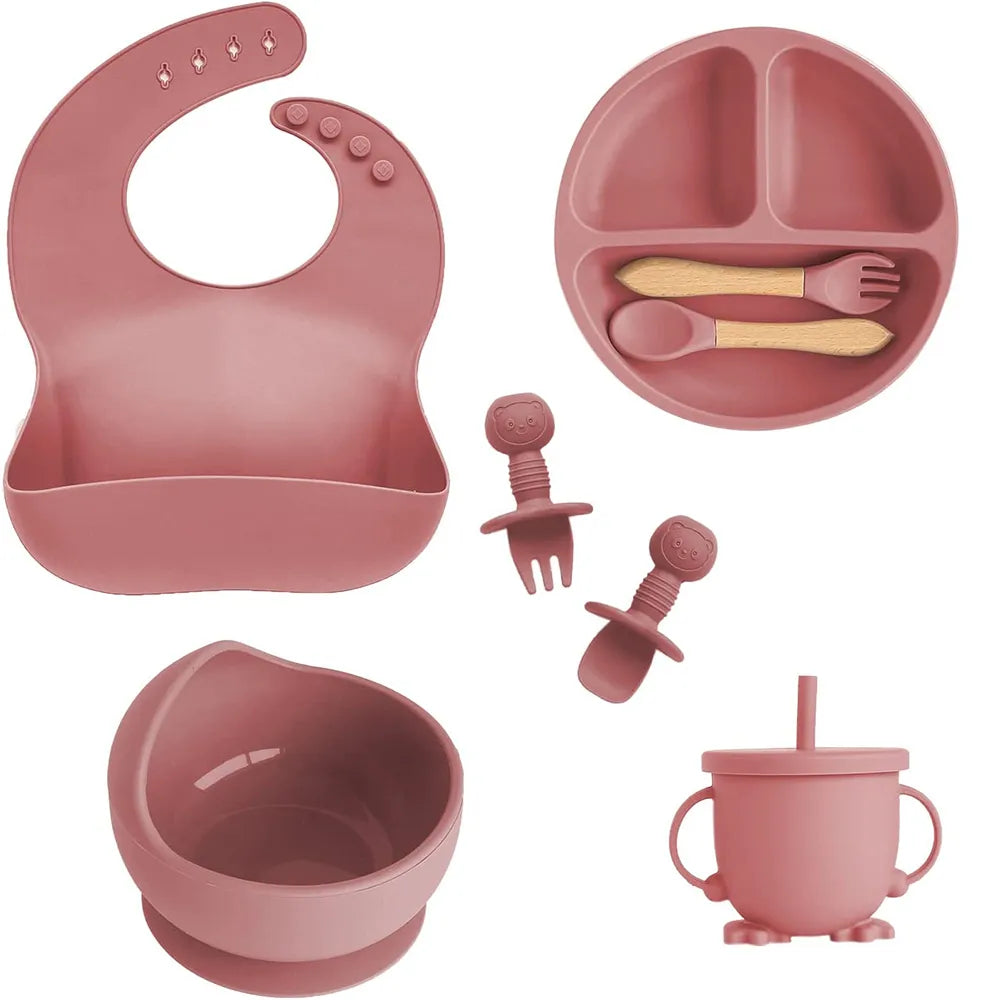 Children's Feeding Tableware 8-Piece Set